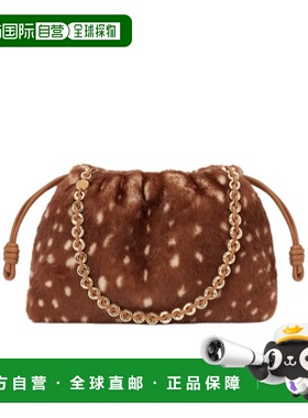 1h可退 香港直邮Loewe 中号Flamenco purse单肩包 A411FCRXAX