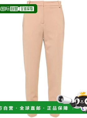 1h可退 香港直邮Pinko 品高 女士 腰带环细节休闲裤 100155A1L4