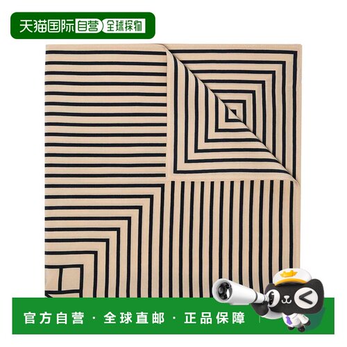 1h可退 香港直邮toteme 女士 标志交织图案真丝丝巾围巾 21185280