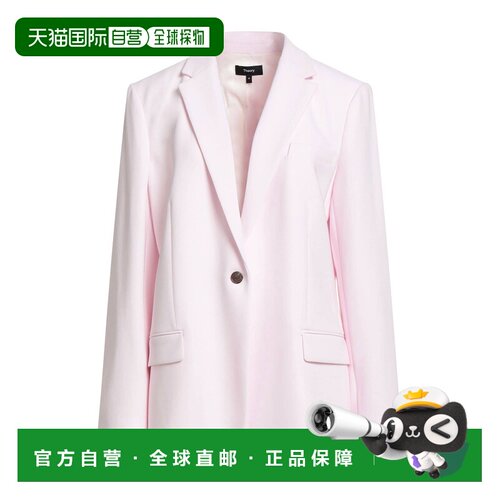 香港直邮THEORY 希尔瑞 女士 西装外套 pink粉色 舒适时尚通勤