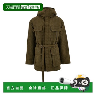 1h可退 香港直邮Salvatore Ferragamo 连帽派克大衣 144306