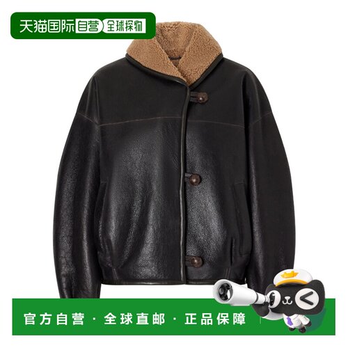 Isabel Marant 粒面小羊皮大衣 MA0626FAD4A04I 【付后1h可退】