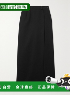 1h可退 香港直邮Balenciaga 巴黎世家 女士 开衩精裁半身裙 77354