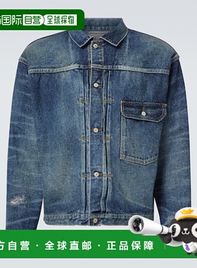 香港直邮Junya Watanabe 渡边淳弥 男士 x New Manual 牛仔布夹克