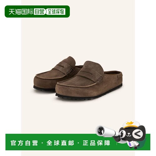 香港直邮BIRKENSTOCK 女士拖鞋 100298400715000 CO 深棕色 Mules