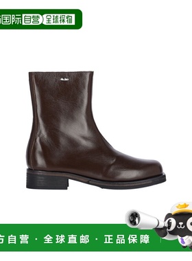 1h可退 香港直邮Our Legacy 女士 绿色靴子 A3207COOLIVELEATHER