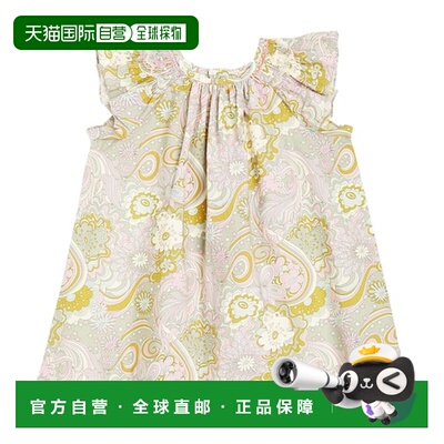 香港直邮Bonpoint 婴儿 Carmella 花朵棉质连衣裙童装