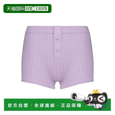 1h可退 香港直邮Live The Process 女士 罗纹针织短裤 purple紫色