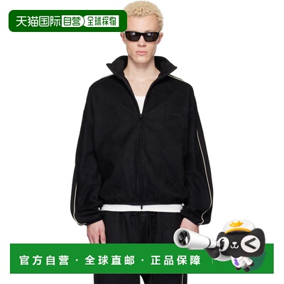 1h可退 香港直邮essentials fear of god 男士 黑色 Fleece Signa