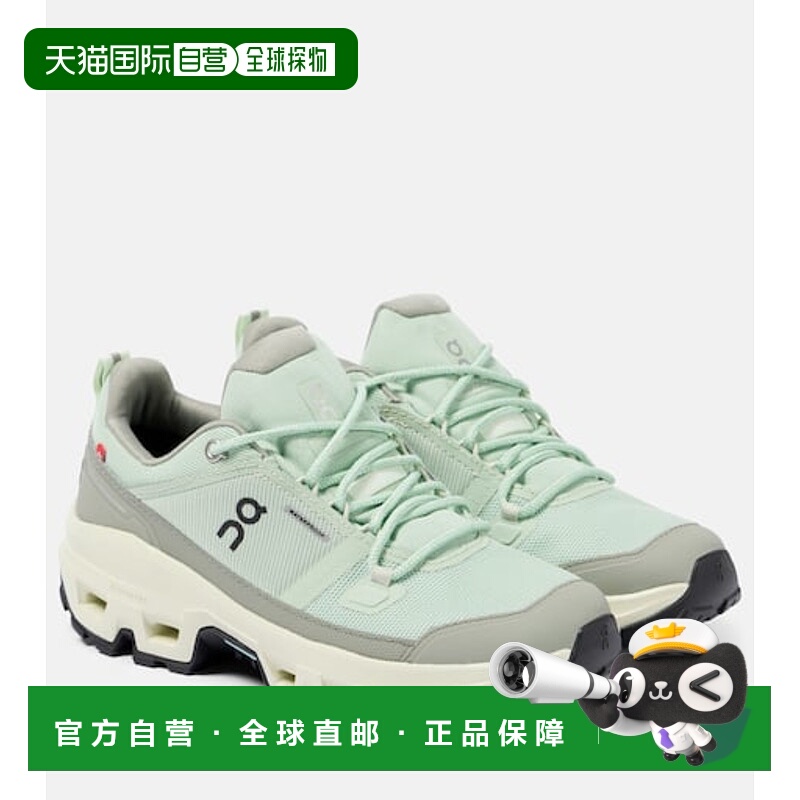 香港直邮On 女士 Cloudrock 低帮运动鞋 Green 昂跑绿色时尚舒适