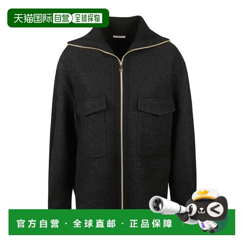 香港直邮Moncler 羊毛混纺拉链衬衫夹克外套 K20932F00022597TE
