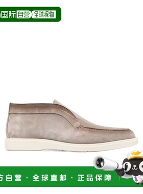 1h可退 香港直邮Santoni 圆头靴子 MGDT17823TICB