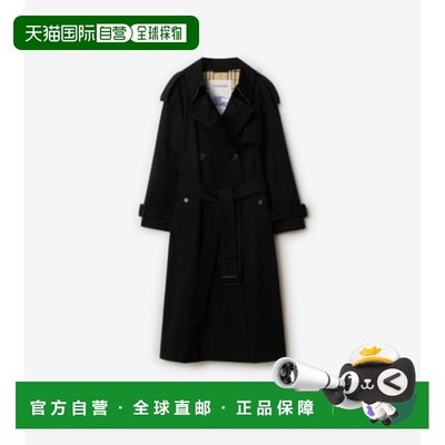 欧洲直邮BURBERRY（博柏利）长款嘎巴甸 Fitzrovia Trench 风衣