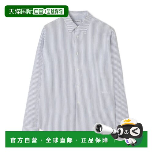 1h可退 香港直邮BURBERRY/博柏利 男士 长袖衬衫 26FW