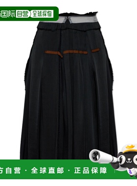 香港直邮Maison Margiela 百褶半身裙 S51ME0054M35797长裙a字裙