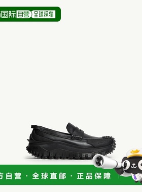 自营欧洲直邮Moncler/盟可睐 Trailgrip 皮革莫卡辛鞋乐福鞋皮鞋