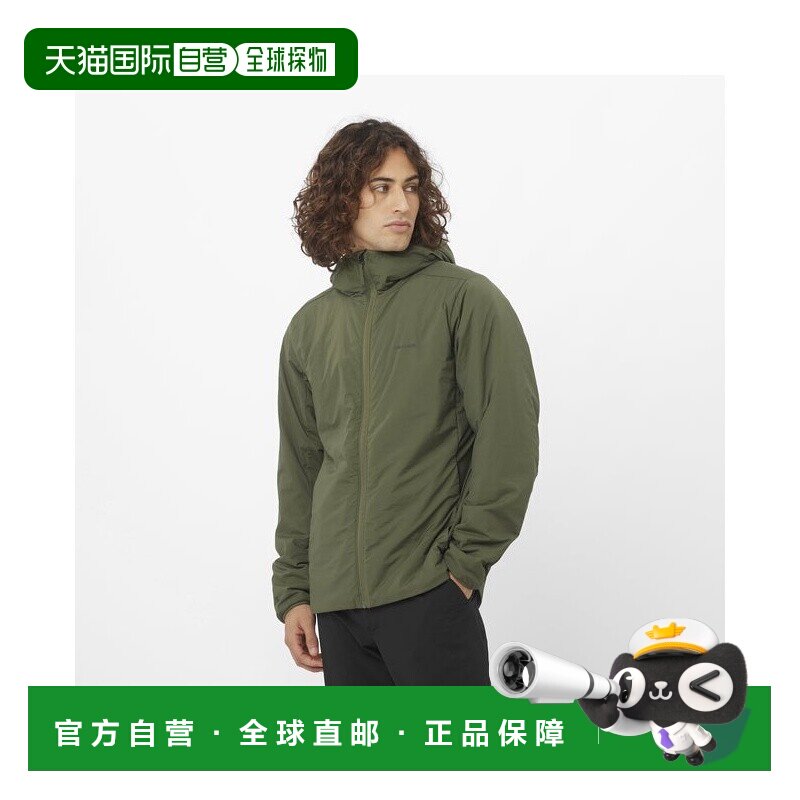 自营欧洲直邮Salomon萨洛蒙 MOUNTAIN FLEX系列男士橄榄绿色聚酯
