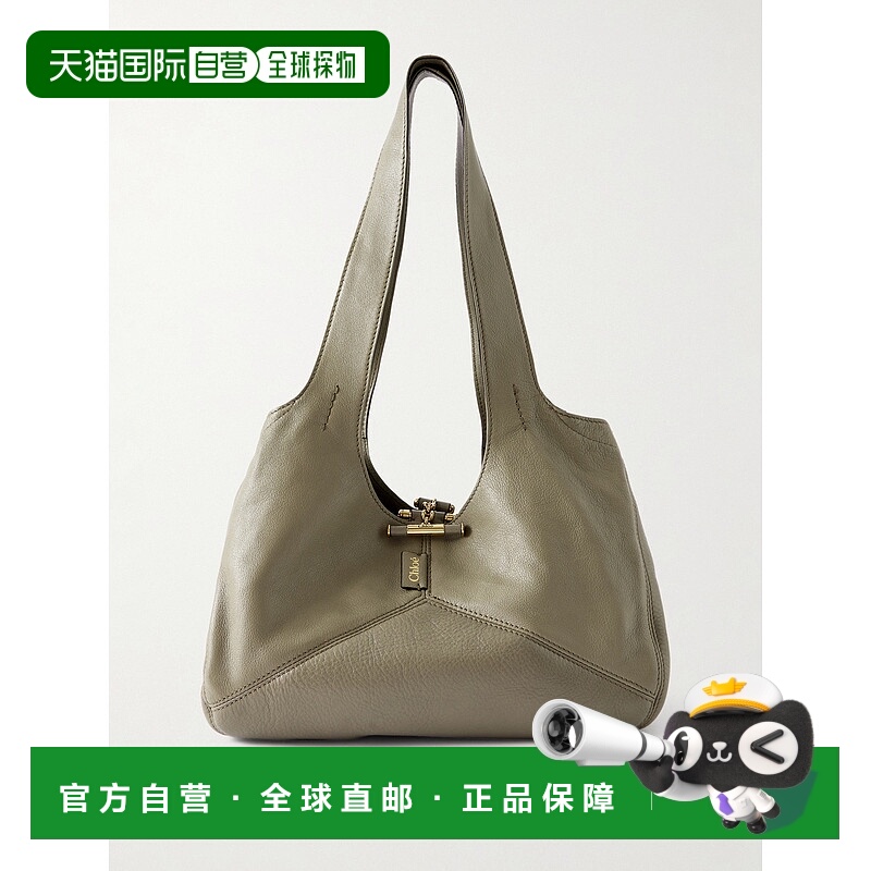 香港直邮Chloe 蔻依 女士 Baloon 全粒面皮革手提包 CH26SS645Q15