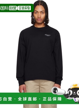 1h可退 香港直邮Givenchy 纪梵希 男士 黑色 GIVENCHY Stamp Prin