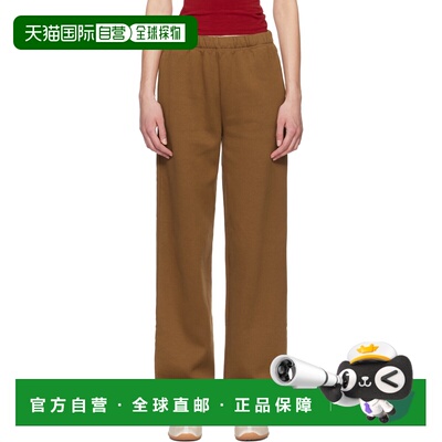 1h可退 香港直邮SKIMS 女士 棕色 Cotton Fleece Classic Straigh