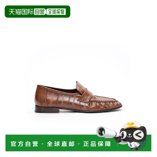 The Row 女士 柔软便鞋 F1280E17 BROWN 时尚棕色一支付后1h可退