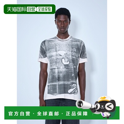 香港直邮Acne Studios 艾克妮 男士 Tromp-L'Å“il T恤 BL0448