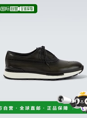 香港直邮Berluti 伯尔鲁帝 男士 Fast Track 皮质运动鞋