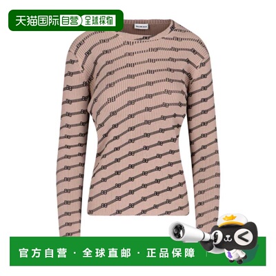 【99新未使用】香港直邮Balenciaga 提花徽标套衫 621004T6161