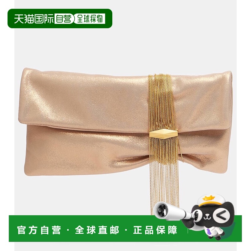 1h可退 香港直邮Jimmy Choo 周仰杰 女士 Zandra 小号精饰绒面革