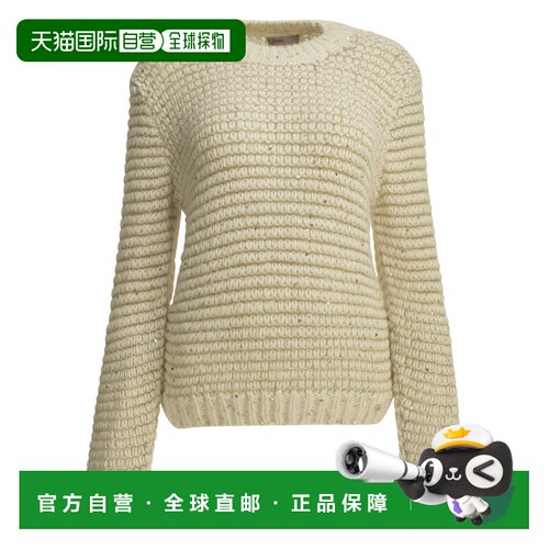 香港直邮HERNO 女士针织衫 MG00050DR703351100WHITE AW2026