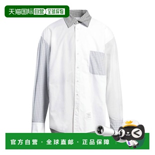 汤姆 Browne 布朗 男士 1h可退 格纹衬衫 香港直邮Thom
