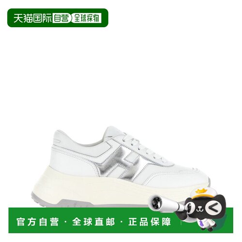 1h可退 香港直邮Hogan 女士 系带运动鞋 HXW6690FR30U7I white白