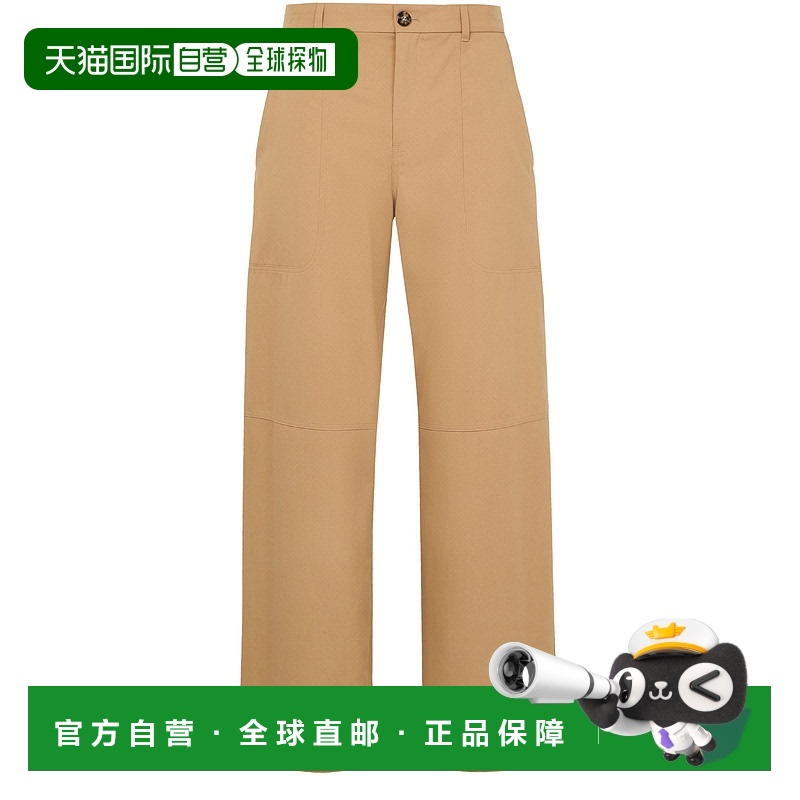 1h可退 欧洲直邮LOEWE 罗意威 25春夏  LOE85CV5BEI 男士 休闲裤