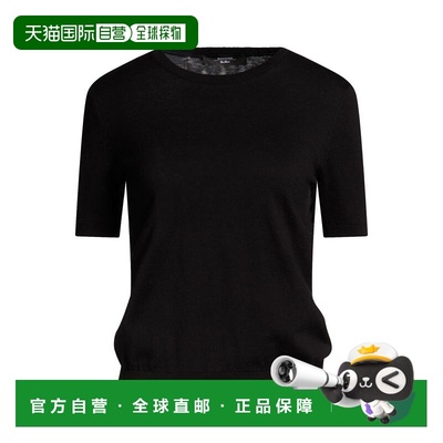 1h可退 香港直邮Weekend Max Mara 女士 毛衣 black黑色 舒适时尚