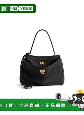 欧洲直邮BALENCIAGA (2025新品) Rodeo 小号女士手提包 黑色
