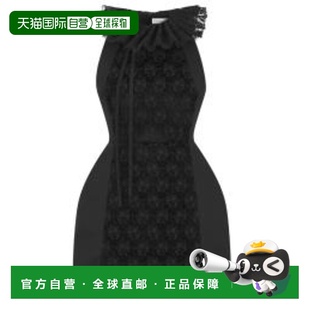 香港直邮Dior 551R07A5522迪奥 提花天鹅绒连衣裙