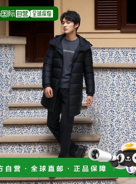 1h可退 香港直邮valentino 华伦天奴 男士 连帽拉链羽绒服 5V3CNA