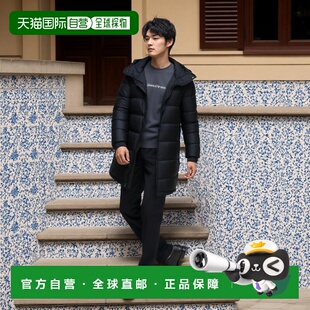 1h可退 香港直邮valentino 华伦天奴 男士 连帽拉链羽绒服 5V3CNA