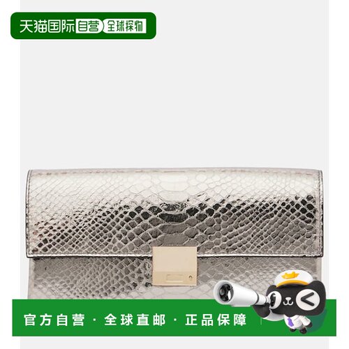 香港直邮Tom Ford 汤姆 福特 女士 Jean 蛇纹金属感皮革手包