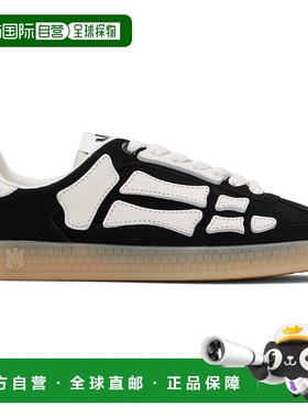 香港直邮AMIRI 女士 黑色 Pacific Bones 运动鞋 AWSNSN1036