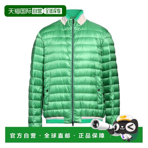 1h可退 香港直邮Herno 男士 Shell 夹克 green绿色 舒适时尚