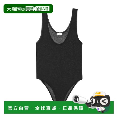 香港直邮Saint Laurent 透明针织连身衣 700939Y75LI性感连体衣