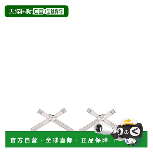 香港直邮Marc Jacobs 马克 雅可布 女士 BIJOUX 银色蝴蝶结耳环 2
