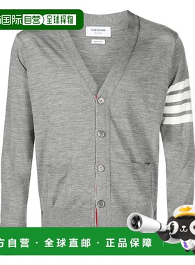 欧洲直邮THOM BROWNE 男士针织毛衣MKC002AY1014058针织衫开衫