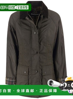 1h可退 香港直邮barbour 巴伯尔 女士 Beadnell 涂蜡休闲夹克 LWX