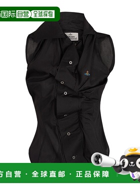 香港直邮Vivienne Westwood 褶皱衬衫 15010067W012U真丝