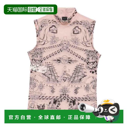 香港直邮PINKO 女士针织衫 105796A2VMNZ8 AW2025 粉红色 Maizena