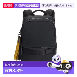黑色尼龙背包 自营欧洲直邮TUMI途明 男女同款 TAHOE系列 时 TUMI