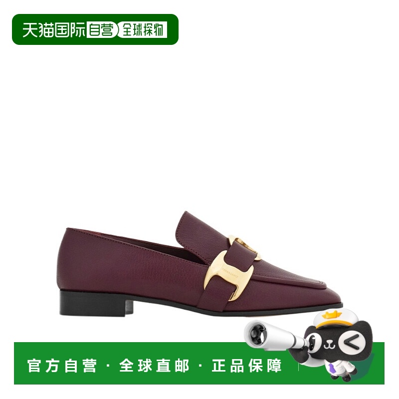 香港直邮Salvatore Ferragamo Maxi Vara 板式乐福鞋 01K440