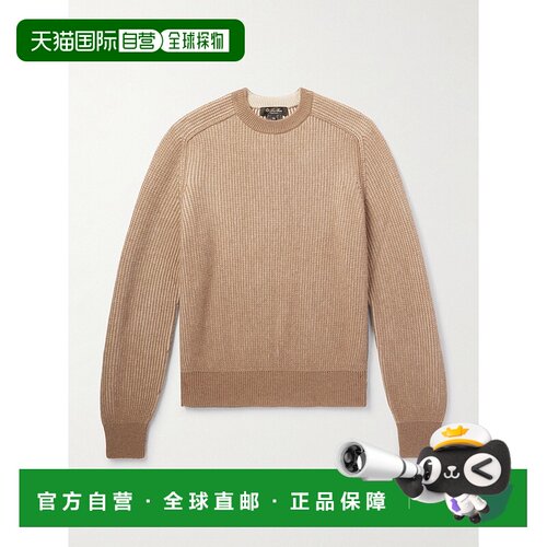 香港直邮Loro Piana 诺悠翩雅 男士 Col D'Olen 华尔夫针织驼绒毛